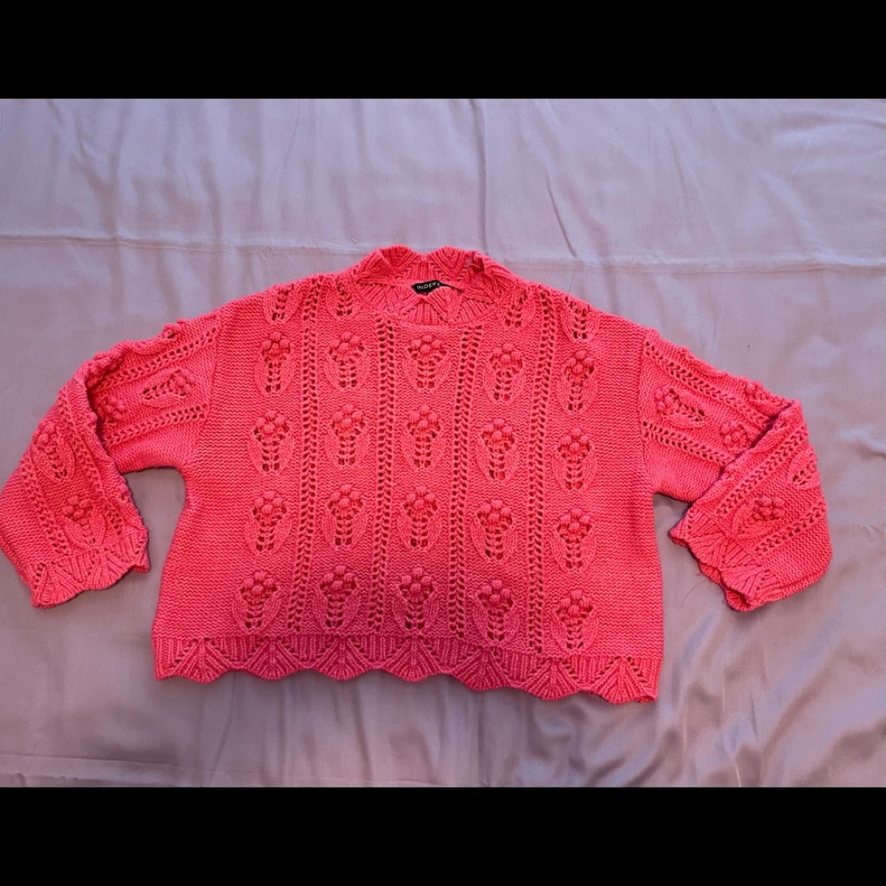 Indefeir sweater eyelet